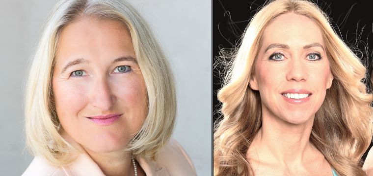 Heidi Stopper, Jane Uhlig die Autorinnen in Blondinen im Management