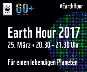 Key Visual der Earth Hour Frankfurt am Main 2017