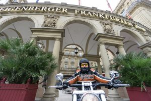 Foto: Impressionen vom Motorradfrühstück im Steigenberger Frankfurter Hof.