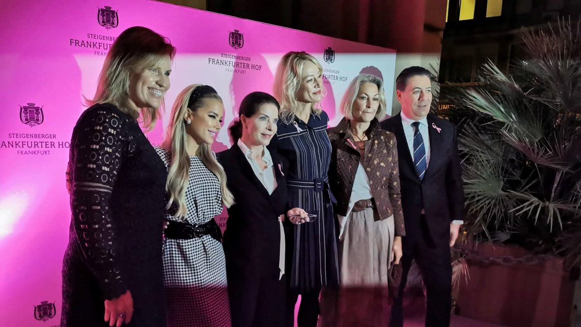 Sylvie Meis, Gudrun Landgrebe, Carla von Bergmann, Nicole Staudinger, Pink Ribbon, machen sich stark für Prävention