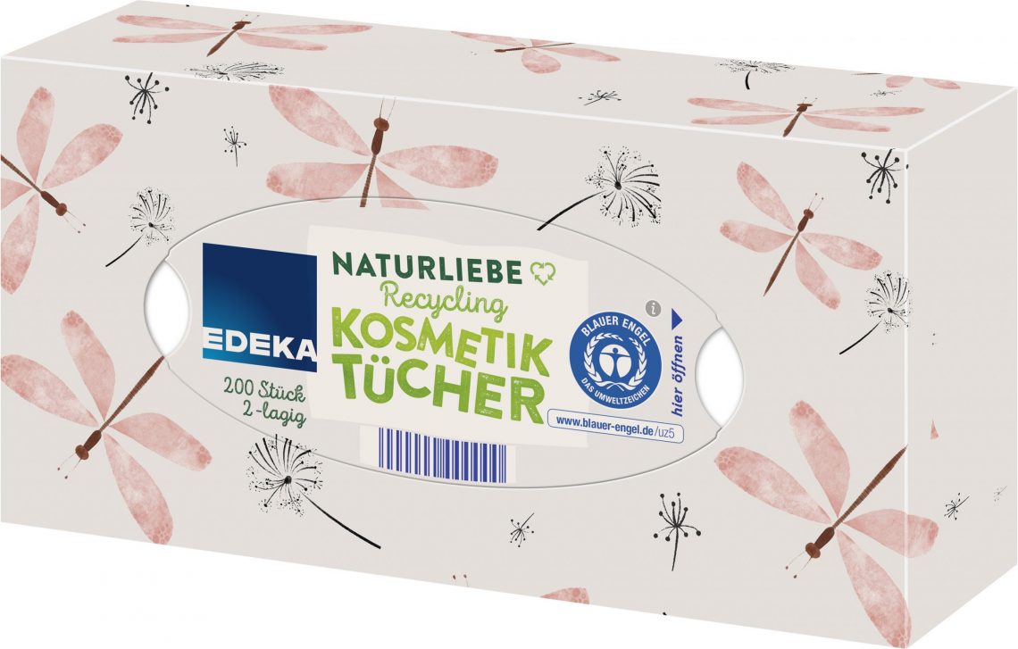 EDEKA Naturliebe Recycling-Taschentücher