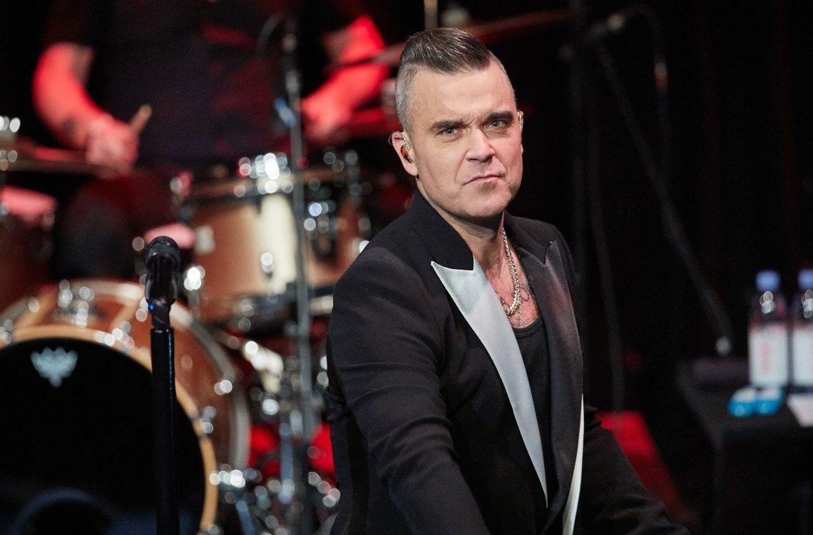 Sänger Robbie Williams hat eine private Kunstsammlung.