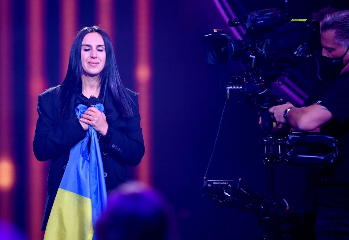 Die ukrainische Sängerin Jamala bei der Show «Germany 12 Points - der deutsche ESC-Vorentscheid».