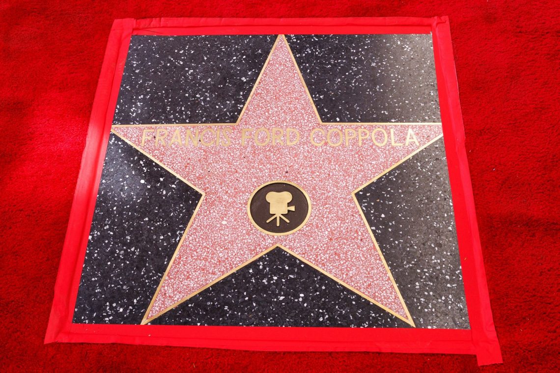 Der Stern von US-Regisseur Francis Ford Coppola auf dem «Walk of Fame» in Hollywood.