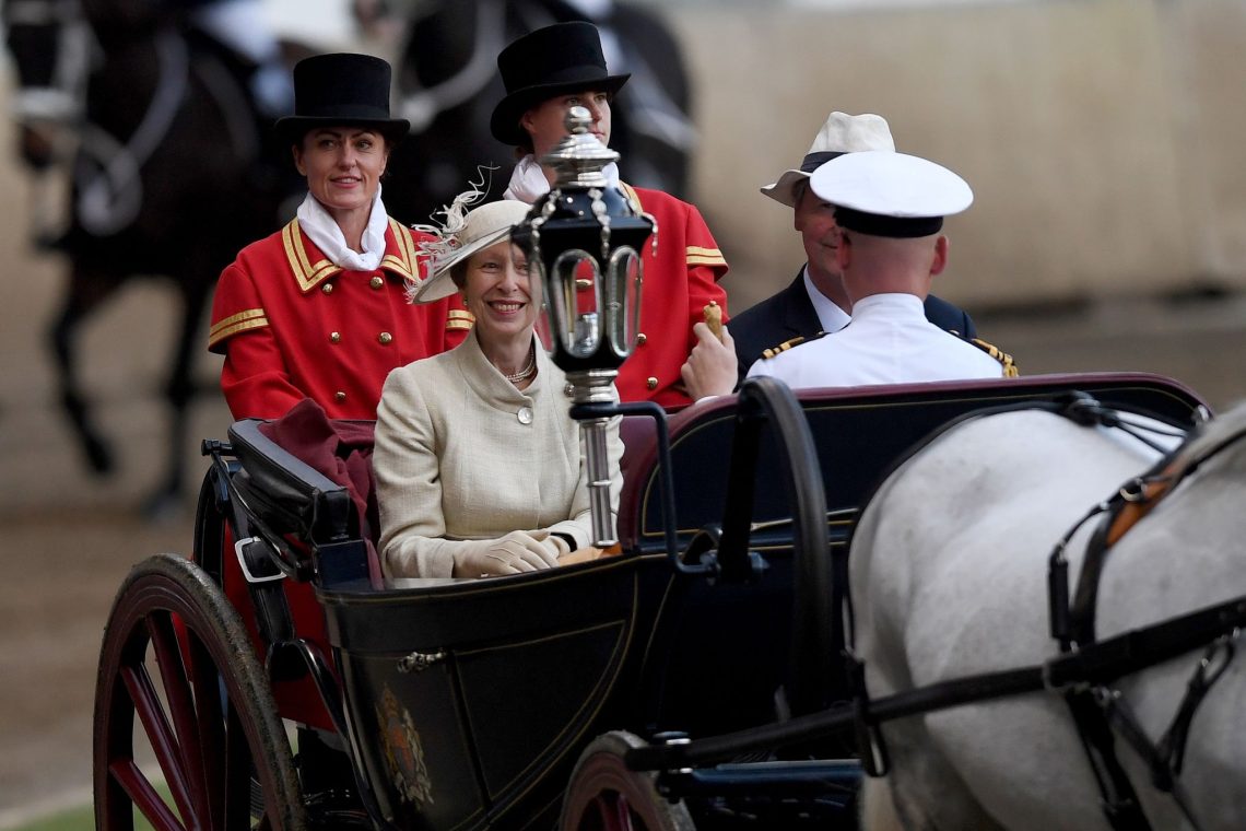 Prinzessin Anne kommt zur Eröffnungszeremonie der Royal Easter Show in Sydney.