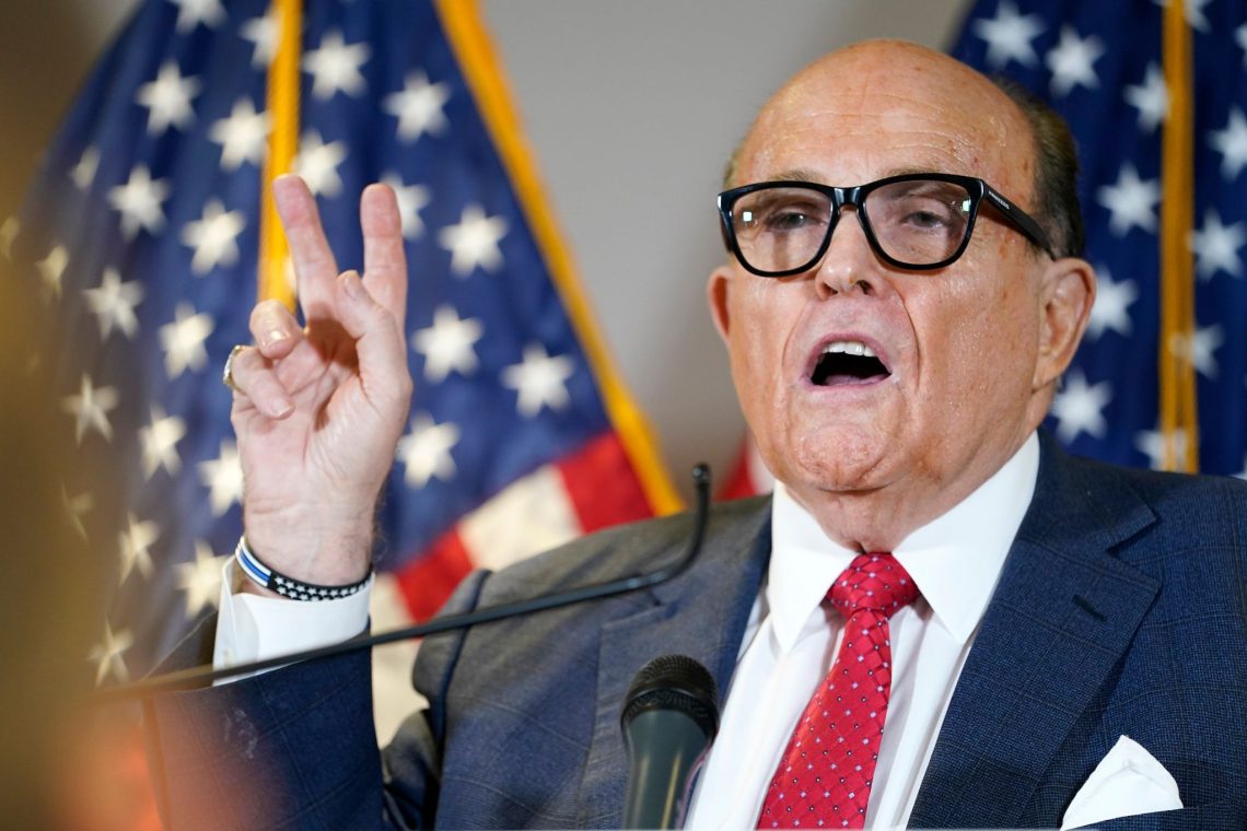 Rudy Giuliani sorgte bei «The Masked Singer» für Ärger.