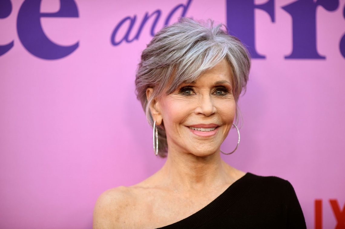 Jane Fonda hat keine Probleme mit dem Älterwerden.