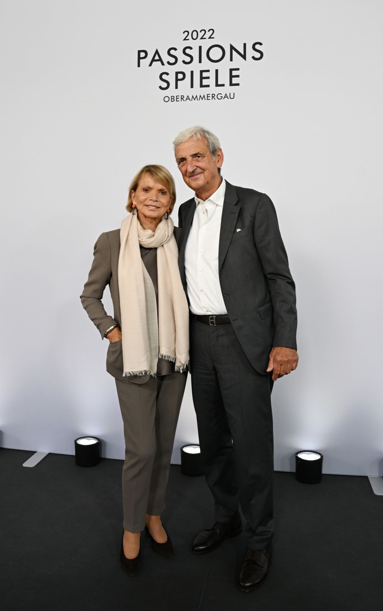 Uschi Glas und ihr Mann Dieter Hermann bei der Premiere.