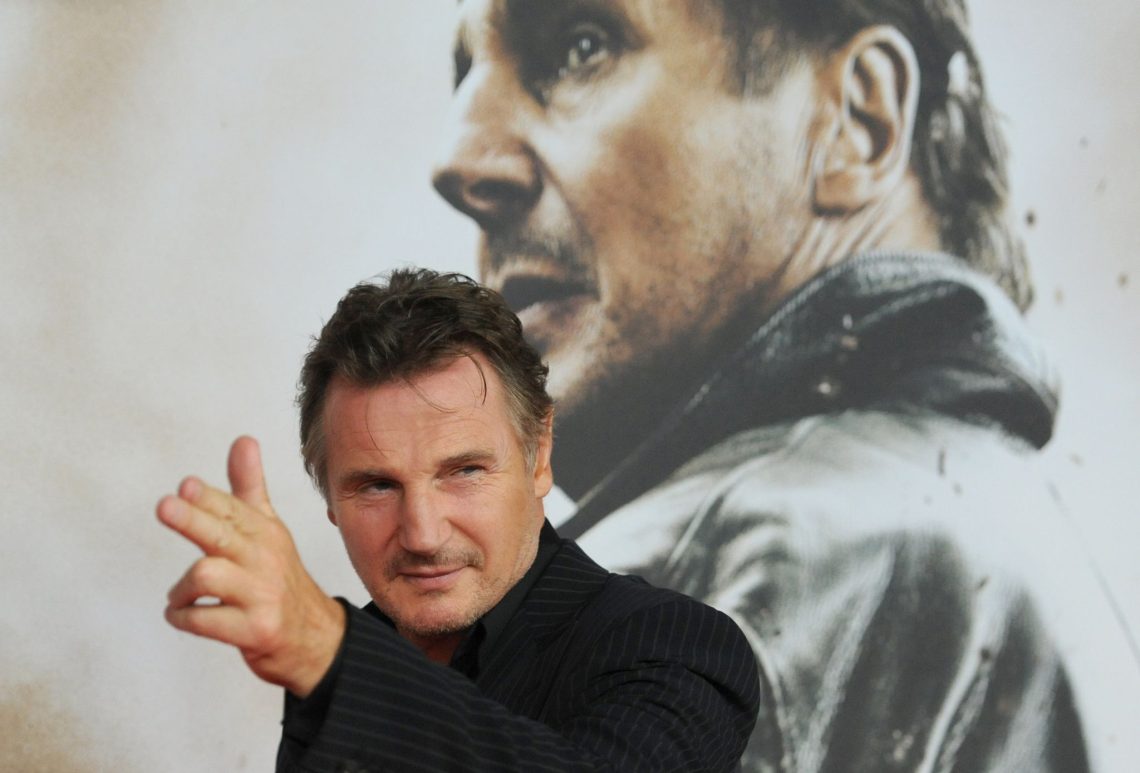 Liam Neeson 2021 bei der Deutschlandpremiere des Films «96 Hours» in Berlin.