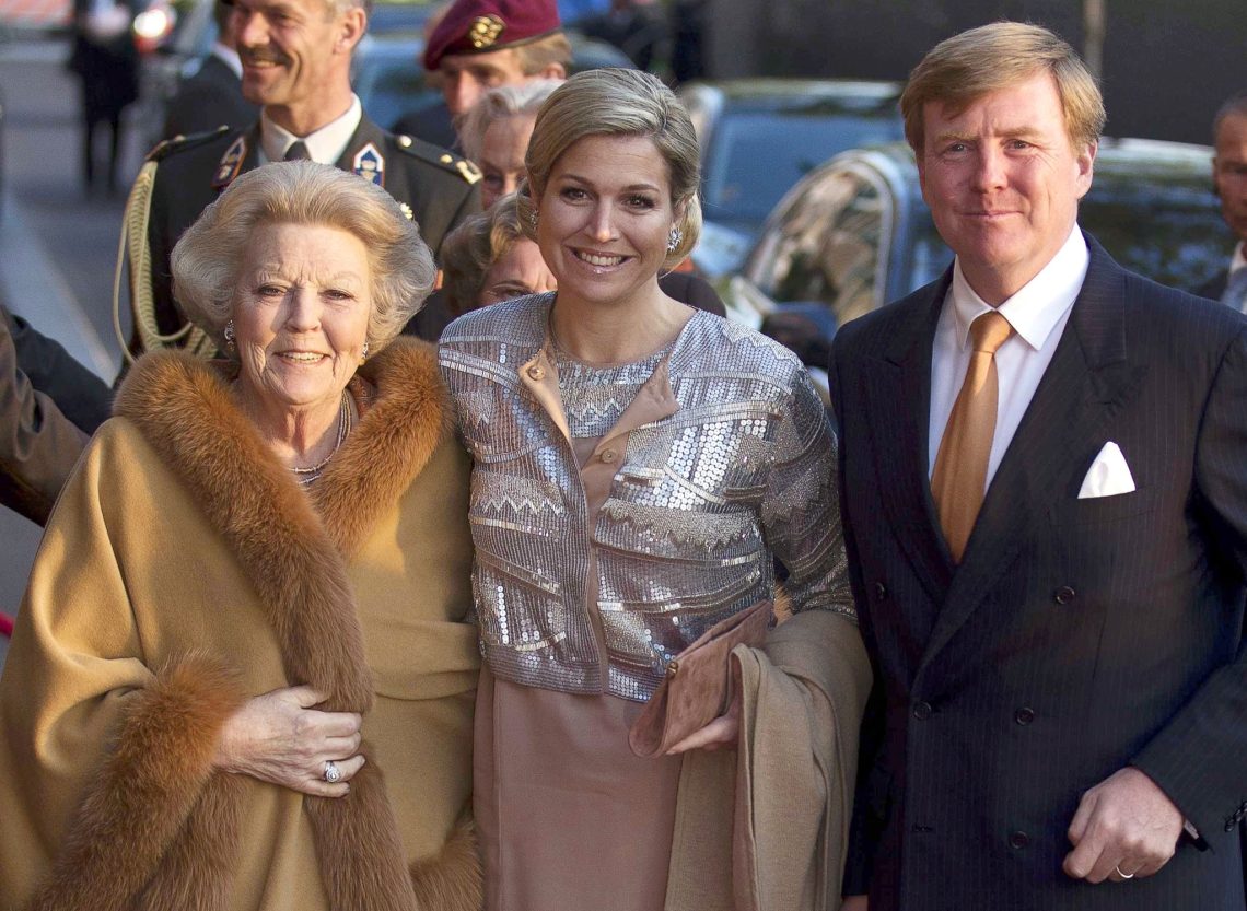 König Willem-Alexander, Königin Máxima und Prinzessin Beatrix - von der Steuer weiterhin befreit.